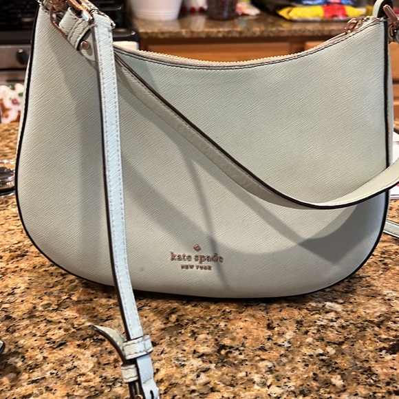 Light blue/green Kate spade purse with matching wallet - Picture 2 of 5